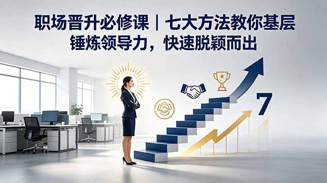 付费文章：职场晋升必修课｜七大方法教你基层锤炼领导力，快速脱颖而出-hl998
