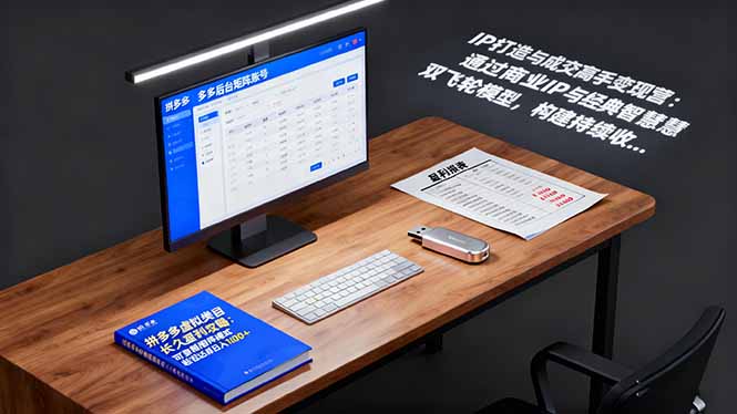 IP打造与成交高手变现营:通过商业IP+经典智慧双飞轮模型 构建持续收钱系统-hl998