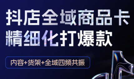 金戈·抖店爆单陪跑课-抖音小店爆单陪跑(更新10月)-hl998