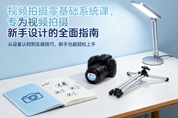 视频拍摄零基础系统课，专为视频拍摄新手设计的全面指南-hl998