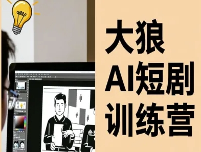 大狼AI短剧训练营-短剧课程(更新中)-hl998
