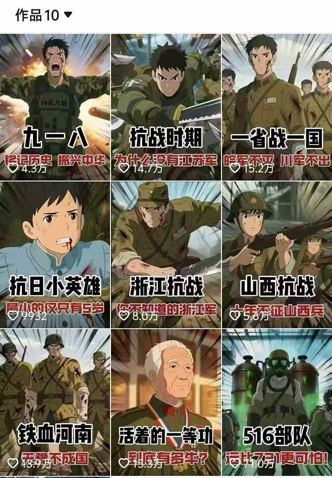 图片[2]-动漫历史类视频制作全流程，学文案撰写、分镜提示词，掌握动漫图生成+抠图配音剪辑-hl998