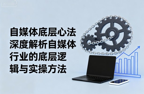 自媒体底层心法，深度解析自媒体行业的底层逻辑与实操方法-hl998