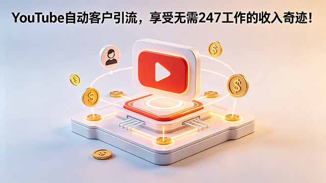YouTube 自动客户引流，享受无需 247 工作的收入奇迹！【原创双语字幕】-hl998