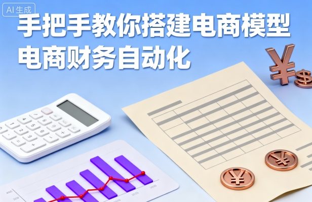 手把手教你搭建电商模型-电商财务自动化-hl998