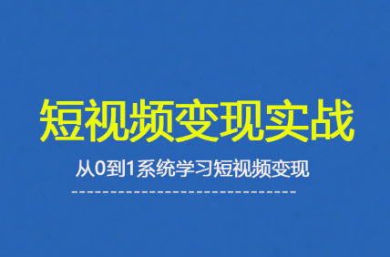 杨磊老师·2025短视频变现实战课-hl998