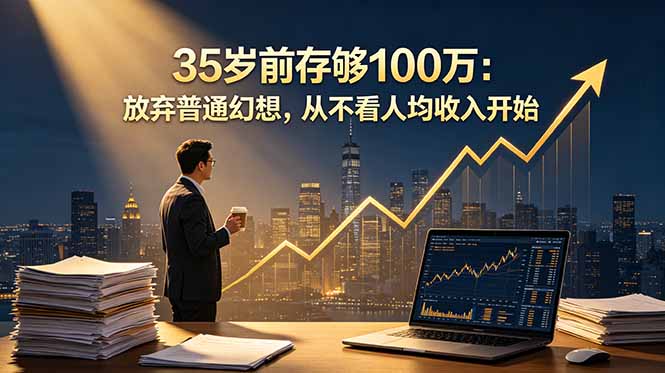 35岁前存够100万：放弃普通幻想，从不看人均收入开始-hl998