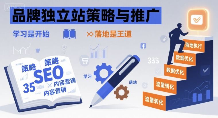 品牌独立站策略与推广，学习是开始，落地是王道-hl998