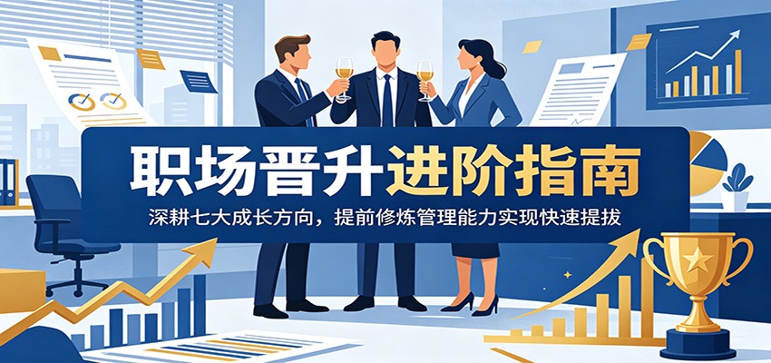 职场晋升进阶指南：深耕七大成长方向，提前修炼管理能力实现快速提拔-hl998