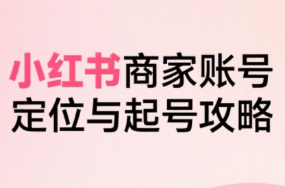 大晴老师·小红书电商全链路实战从定位到爆单(更新8月)-hl998