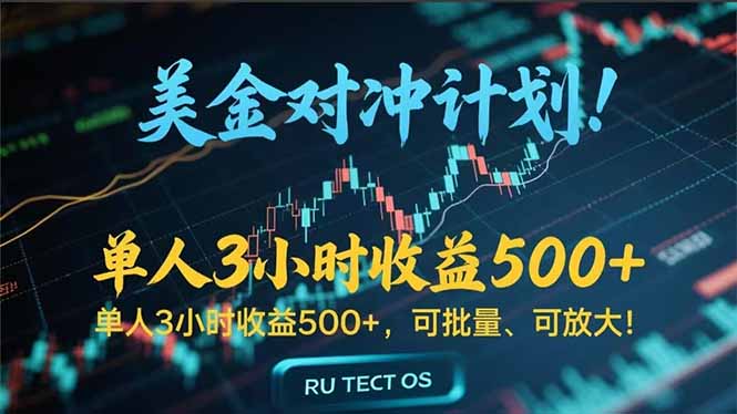 长久稳定的撸美金项目，平均3小时收入 500+，可公司实地考察实地操作！-hl998