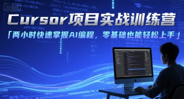 Cursor项目实战训练营，两小时快速掌握AI编程，零基础也能轻松上手-hl998