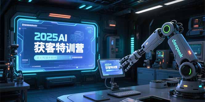 2025AI获客特训营，AI图文视频全制作，deepseek工具实操教学-hl998