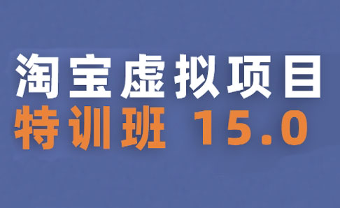 陆明明·淘宝虚拟项目特训班15.0(更新2025)-hl998