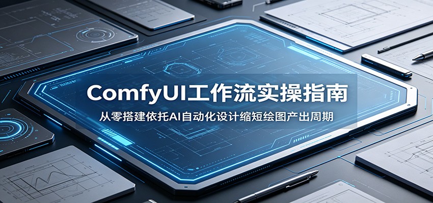 ComfyUI 工作流实操指南：从零搭建依托AI自动化设计缩短绘图产出周期-hl998