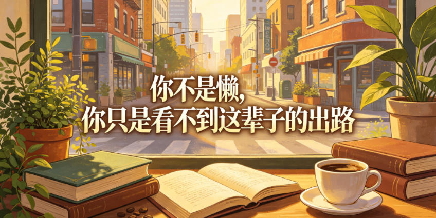 付费文章：你不是懒，你只是看不到这辈子的出路-hl998