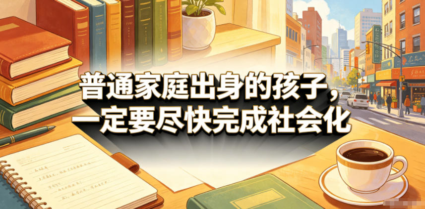 付费文章：普通家庭出身的孩子，一定要尽快完成社会化-hl998