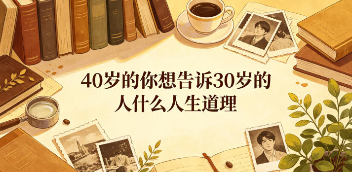 公众号付费文章：40岁的你想告诉30岁的人什么人生道理？-hl998
