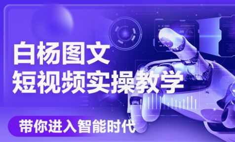 白杨老师·Ai图文短视频实操课(更新6月)-hl998