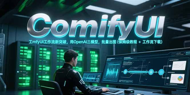 ComfyUI工作流新突破，用OpenAI三模型，批量出图(保姆级教程+工作流下载-hl998