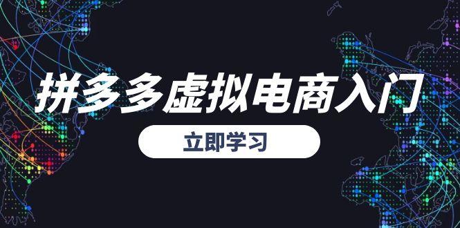 拼多多虚拟电商入门，精准选品方法论，无货源模式起盘技巧-hl998
