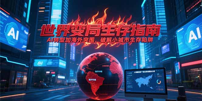 付费文章《世界变局生存指南，AI转型加海外突围，破解小城市生存陷阱》-hl998
