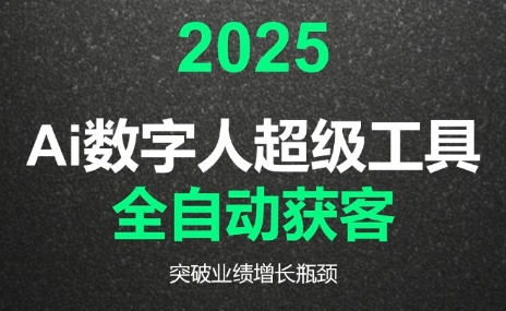 2025Ai数字人工具自动获客-hl998