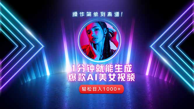 2025年最强副业：用AI做短视频，从零开始打造爆款账号！-hl998