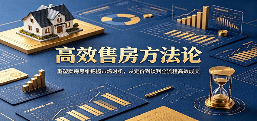 高效售房方法论：重塑卖房思维把握市场时机，从定价到谈判全流程高效成交-hl998