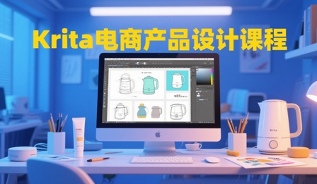 大梦老师·Krita电商产品设计课程-hl998