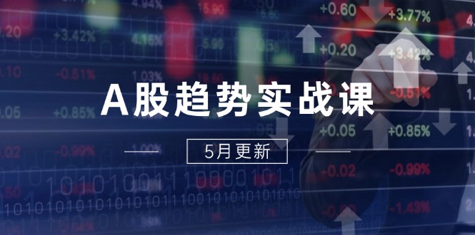 A股趋势实战课：主力动向+政策红利，2025全年策略5月更新-hl998