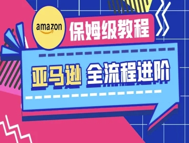 亚马逊保姆级全流程实操教程-跨境电商教程-hl998