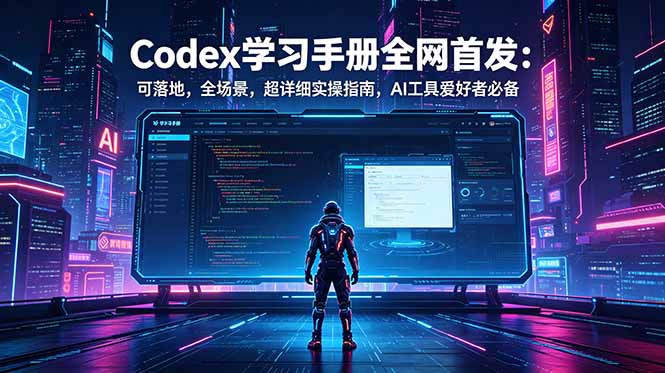 Codex学习手册全网首发：可落地，全场景，超详细实操指南，AI工具爱好者必备-hl998