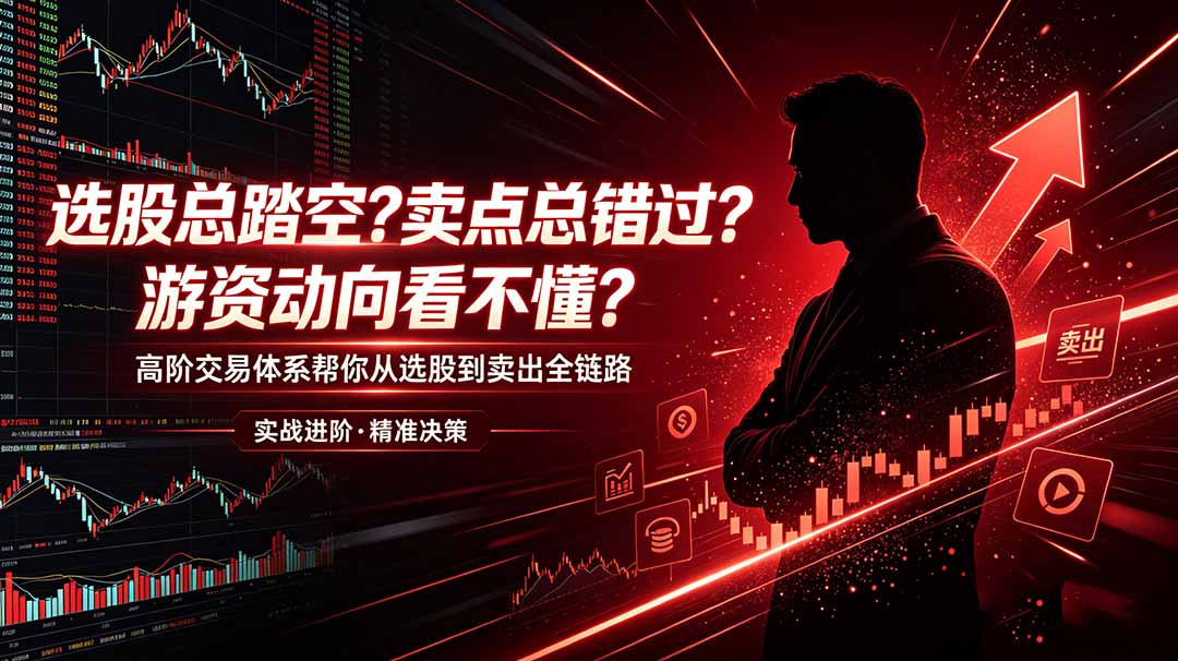 选股总踏空？卖点总错过？游资动向看不懂？高阶交易体系帮你从选股到卖出全链路(更新6月-hl998