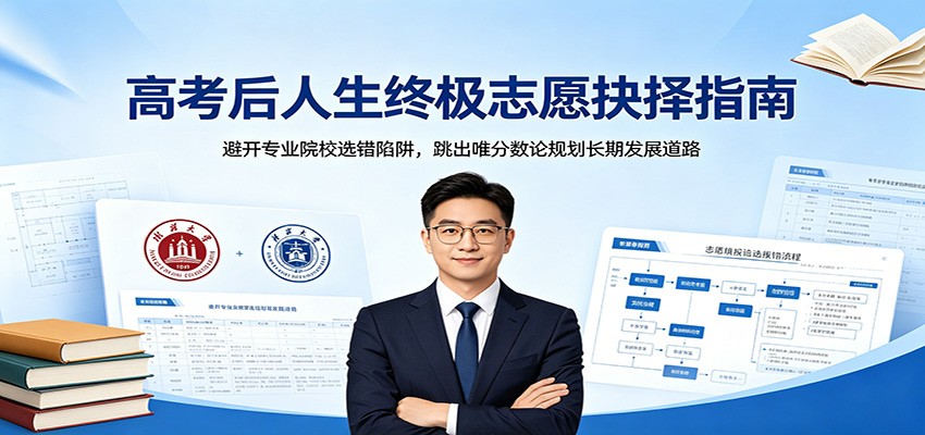 高考后人生终极志愿抉择指南：避开专业院校选错陷阱，跳出唯分数论规划长期发展道路-hl998