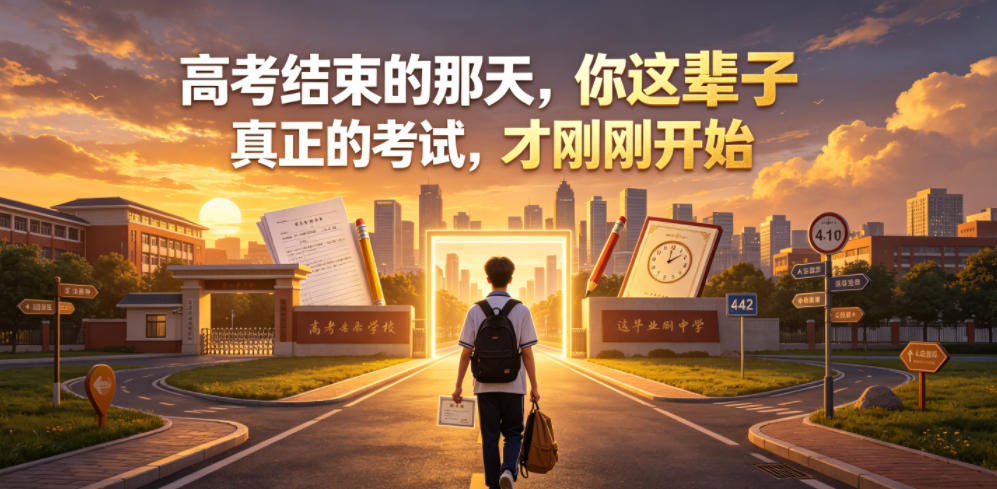 付费文章：高考结束的那天，你这辈子真正的考试，才刚刚开始-hl998