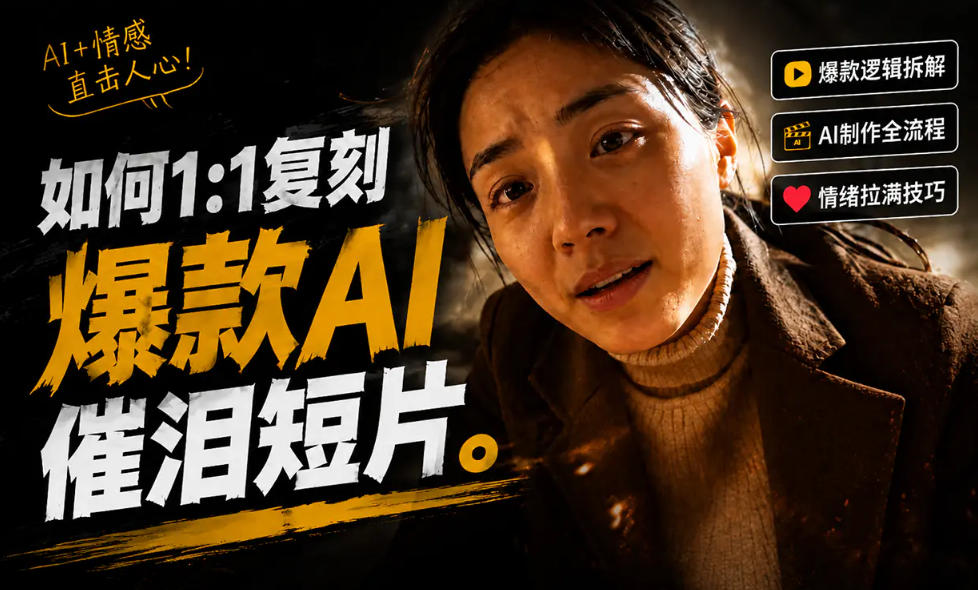 豆包+Gemini生成真人AI短剧-拆解复刻百万爆款第一人称短片，一站式讲透爆款复刻全流程-hl998