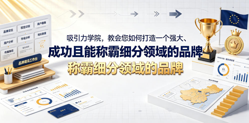 吸引力学院，教会您如何打造一个强大、成功且能称霸细分领域的品牌！【原创双语字幕】-hl998