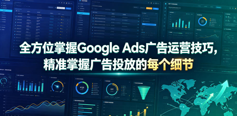全方位掌握Google Ads广告运营技巧，精准掌握广告投放的每个细节【原创双语字幕】-hl998
