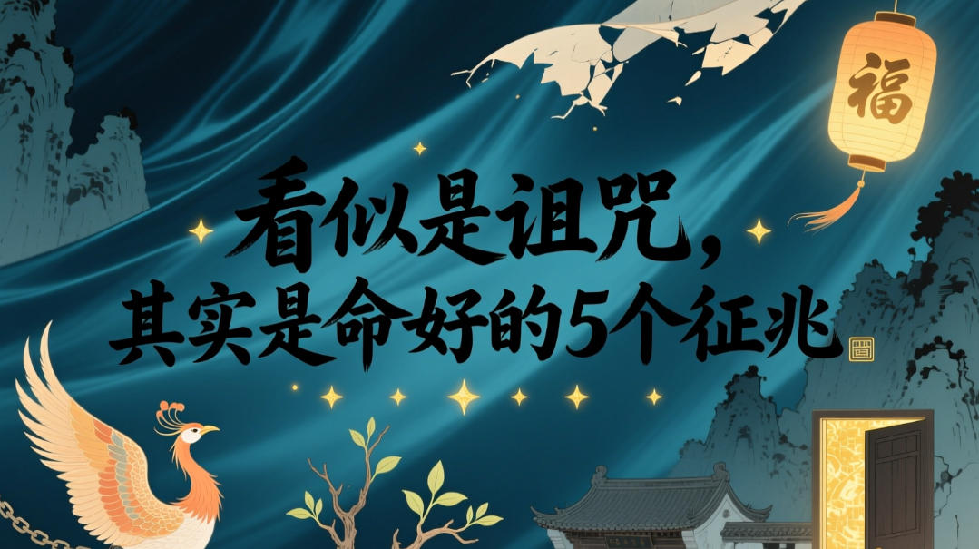 付费文章：看似是诅咒，其实是命好的5个征兆-hl998