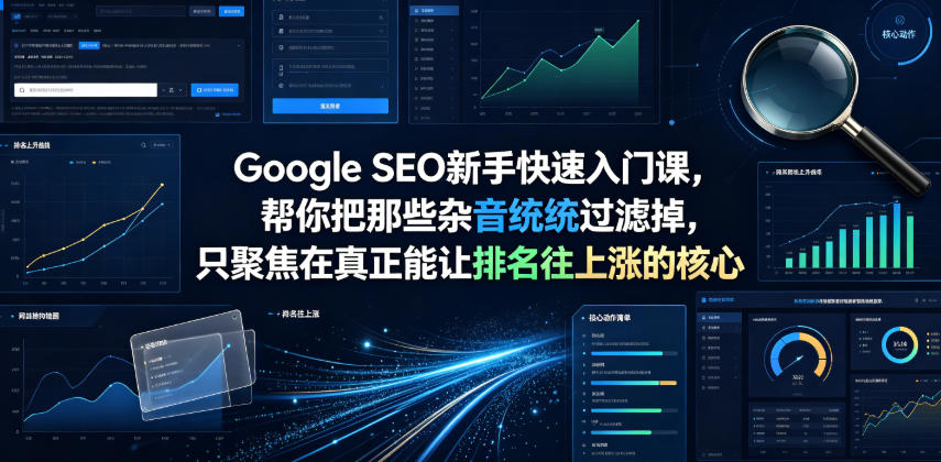 Google SEO新手快速入门课，帮你把那些杂音统统过滤掉，只聚焦在真正能让排名往上涨的核心动作【原创双语字幕】-hl998