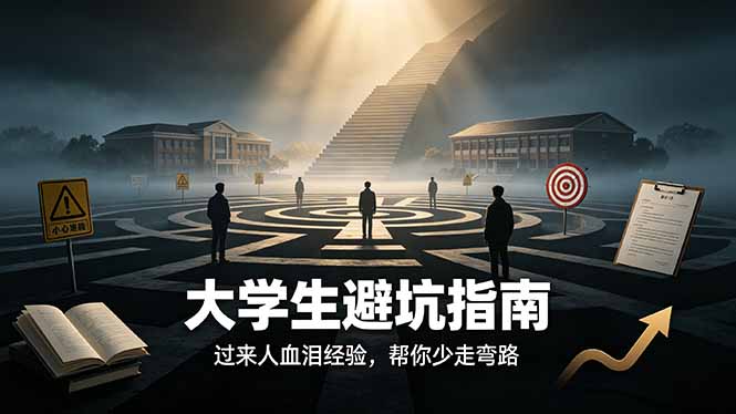 付费文章：大学生避坑指南 ，过来人血泪经验，帮你少走弯路-hl998