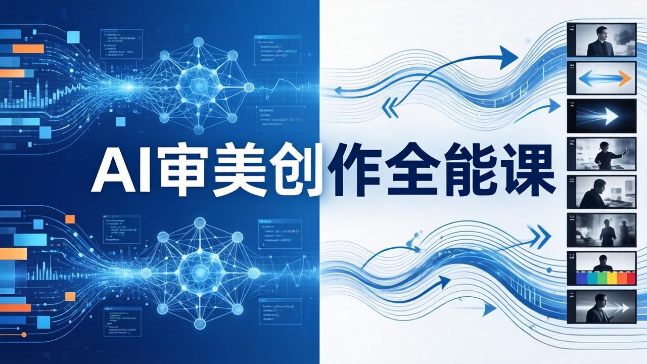 AI审美创作全能课-更新0706：MJ+Seedance+模型训练+影视分镜+编剧，一站式掌握AI艺术创作-hl998