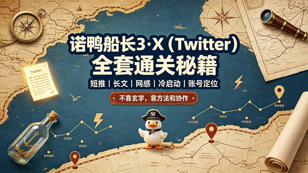 诺鸭船长3·X(Twitter-hl998