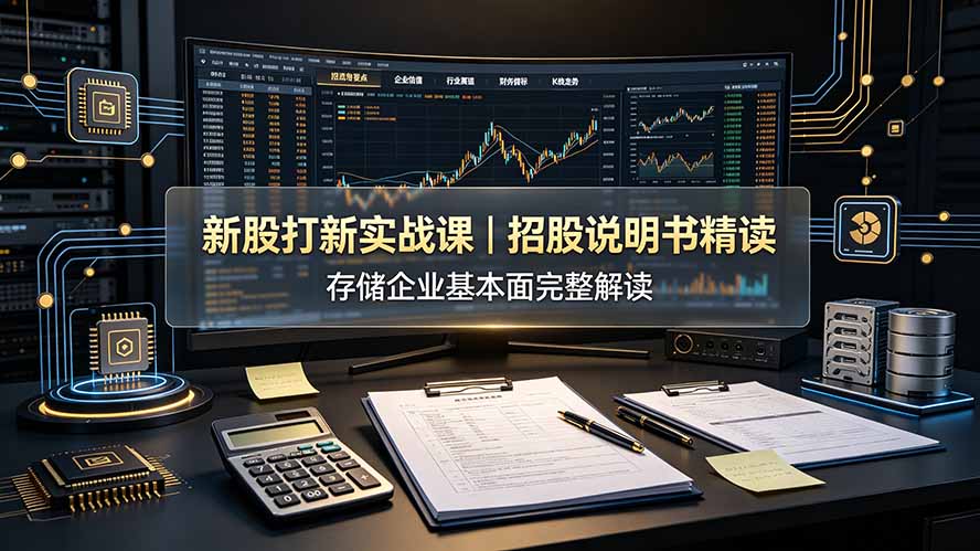 付费文章：新股打新实战课｜招股说明书精读，存储企业基本面完整解读-hl998