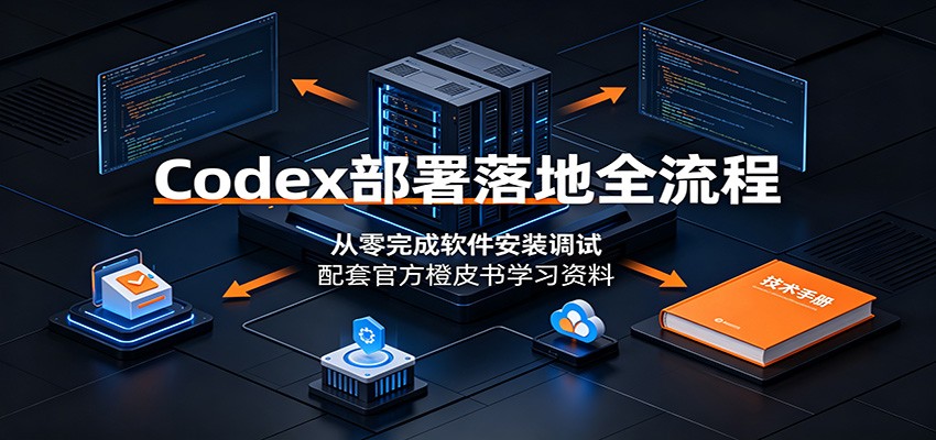 Codex部署落地全流程：从零完成软件安装调试，配套官方橙皮书学习资料-hl998