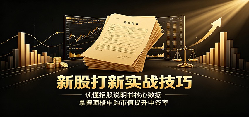 新股打新实战技巧：读懂招股说明书核心数据，拿捏顶格申购市值提升中签率-hl998
