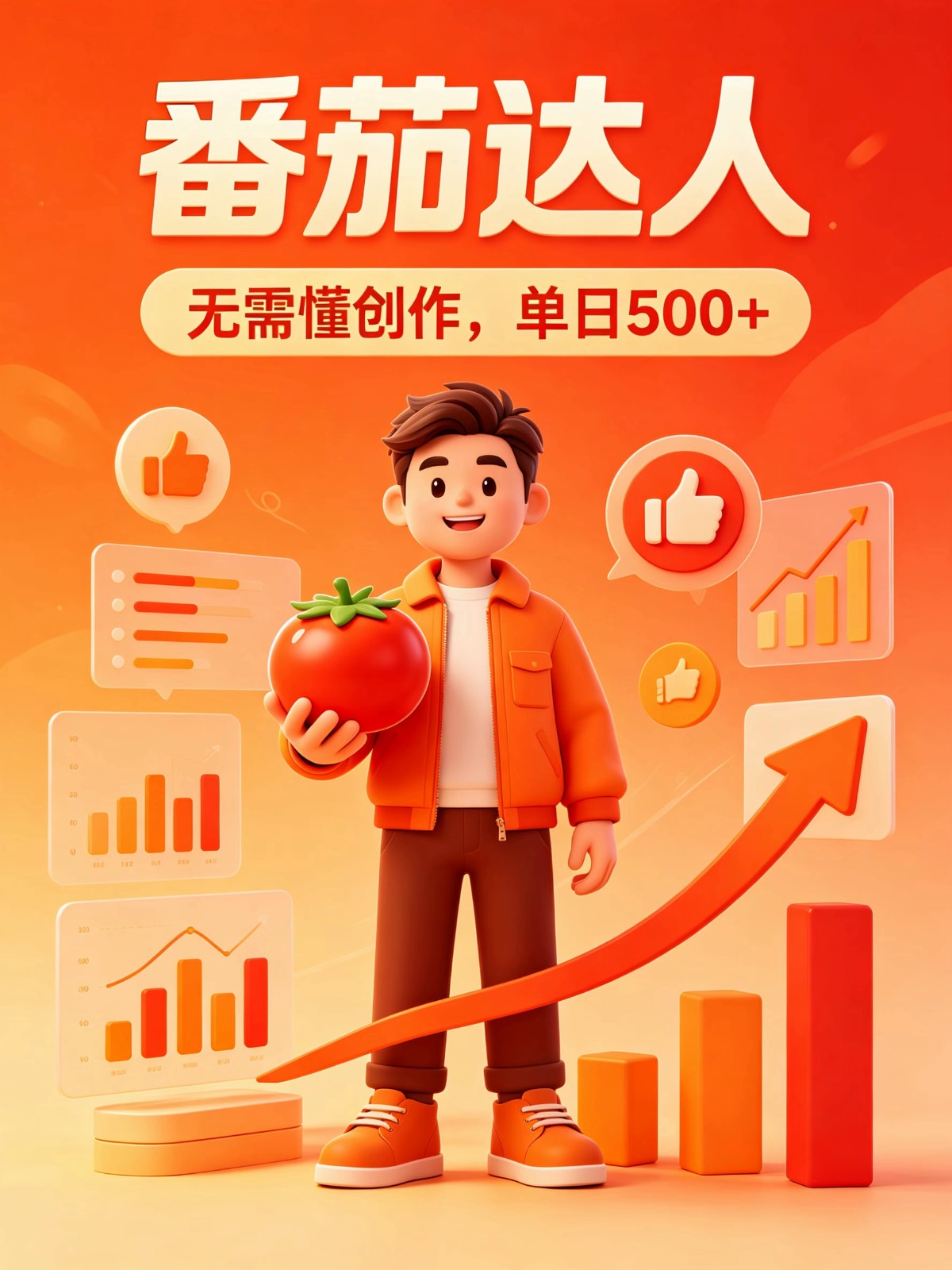 番茄小说达人全自动变现，普通人轻松日入500+-hl998