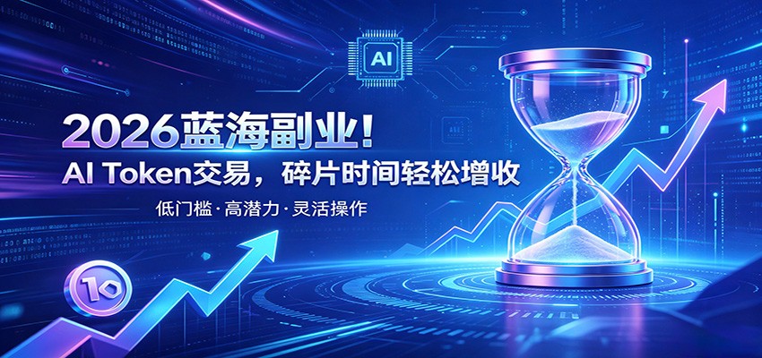 AI Token算力赛道！普通人可入局的数字副业，零门槛快速起步-hl998