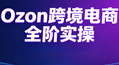 Ozon跨境电商全阶实操课程-hl998